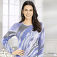 Langarm - Pullover mit Kaschmir  – Farbe BLEU-BLAU-GRAU – Ansicht 1 Langarm - Pullover mit Kaschmir , in Größe 036 bis 052, in Farbe BLEU-BLAU-GRAU – Farbe BLEU-BLAU-GRAU – Ansicht 1