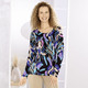 Pullover - Pullover in Feinstrick, in Größe L(44/46) bis XXL(52/54), in Farbe SCHWARZ-BLAU-MULTICOLOR – Farbe SCHWARZ-BLAU-MULTICOLOR – Ansicht 2