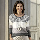 Langarm - Pullover in Feinstrick – Farbe ECRU-GRAU-ANTHRAZIT Langarm - Pullover in Feinstrick, in Größe 036 bis 052, in Farbe ECRU-BEIGE-BRAUN