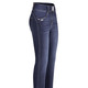 Hosen mit Knopf- und Reißverschluss - Shaping-Jeans in 4-Pocket-Form – Farbe DUNKELBLAU – Ansicht 1 Hosen mit Knopf- und Reißverschluss - Shaping-Jeans in 4-Pocket-Form, in Größe 017 bis 050, in Farbe JEANSBLAU – Farbe DUNKELBLAU – Ansicht 1