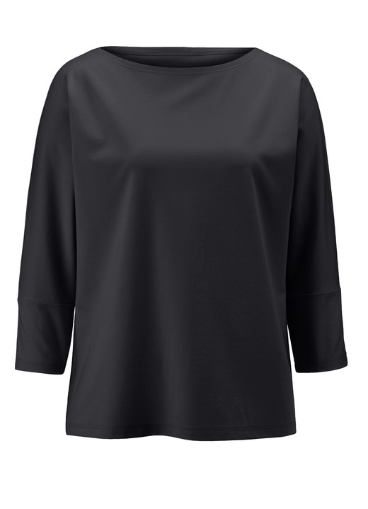 3/4-Arm - Shirt mit rundem Halsausschnitt, in Größe 036 bis 052, in Farbe BEIGE Ansicht 5