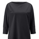 3/4-Arm - Shirt mit rundem Halsausschnitt, in Größe 036 bis 052, in Farbe MARINE – Farbe SCHWARZ – Ansicht 1