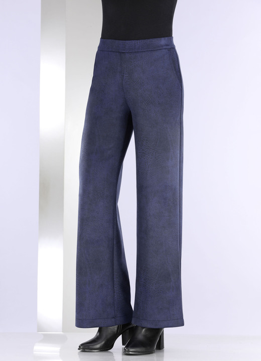 Hosen - Hose in bequemer Weite, in Größe 017 bis 052, in Farbe MARINE Ansicht 3