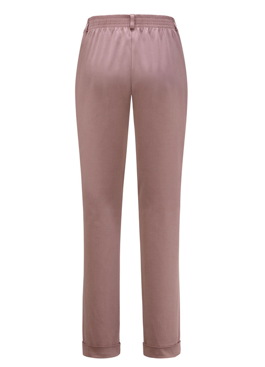 Hosen - Knöchellange Hose in Schlupfform, in Größe 018 bis 052, in Farbe ROSENHOLZ Ansicht 2