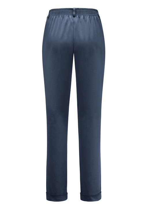 Hosen - Knöchellange Hose in Schlupfform, in Größe 018 bis 052, in Farbe MARINE Ansicht 2