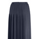 Uni - Rock mit figurgünstigen Rundumfalten – Farbe MARINE – Ansicht 3 Uni - Rock mit figurgünstigen Rundumfalten, in Größe 019 bis 054, in Farbe MARINE – Farbe MARINE – Ansicht 3