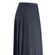 Uni - Rock mit figurgünstigen Rundumfalten, in Größe 019 bis 054, in Farbe MARINE – Farbe MARINE – Ansicht 2