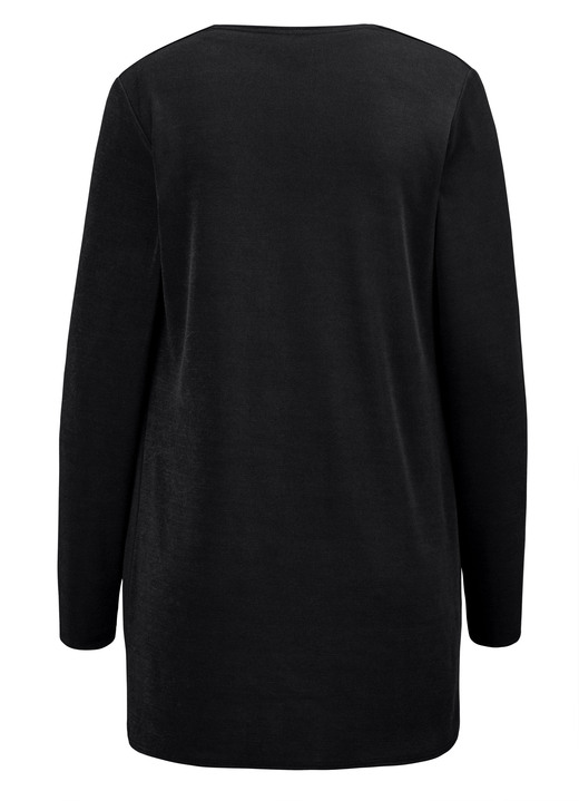 Langarm - Hinreißendes Twin-Set, in Größe 038 bis 056, in Farbe VIOLETT Ansicht 7