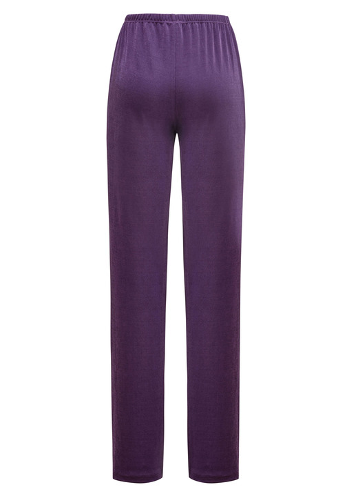 Hosen in Schlupfform - Hose mit edlem Glanz, in Größe 020 bis 060, in Farbe ROYALBLAU Ansicht 15