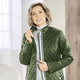 Jacken & Mäntel - Jacke mit Rautenstepp – Farbe OLIV – Ansicht 2 Jacken & Mäntel - Jacke mit Rautenstepp, in Größe 038 bis 054, in Farbe KOBALTBLAU – Farbe OLIV – Ansicht 2