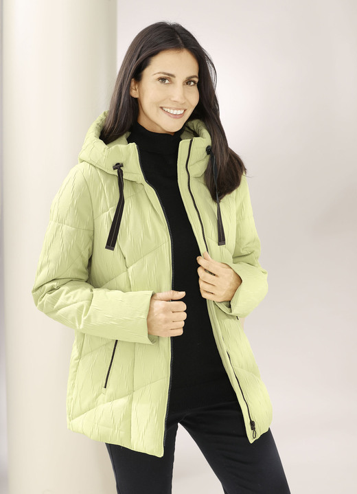 SALE - Jacke mit Reißverschlussleiste, in Größe 034 bis 052, in Farbe LIMONE Ansicht 2