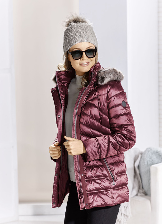 Winterjacken - Jacke mit abnehmbarer Kapuze Ansicht 4 Winterjacken - Jacke mit abnehmbarer Kapuze, in Größe 036 bis 052, in Farbe ESPRESSO Ansicht 4