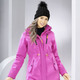 Winterjacken - Longjacke aus Softshell, in Größe 036 bis 052, in Farbe FUCHSIA – Farbe FUCHSIA – Ansicht 1