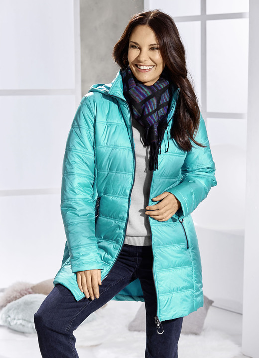 Winterjacken - Jacke mit 2-Wege-Reißverschluss, in Größe 036 bis 052, in Farbe PAZIFIK Ansicht 3