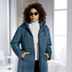 Jacken & Mäntel - Longjacke mit 2-Wege-Reißverschluss – Farbe LAGUNE – Ansicht 2 Jacken & Mäntel - Longjacke mit 2-Wege-Reißverschluss, in Größe 038 bis 054, in Farbe LAGUNE – Farbe LAGUNE – Ansicht 2