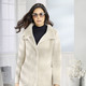 Winterjacken - Jacke mit aparter Kragenlösung, in Größe 036 bis 052, in Farbe BEIGE – Farbe BEIGE – Ansicht 3