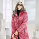 Winterjacken - Longjacke mit umschlagbaren Ärmeln in Kontrast – Farbe KORALLE – Ansicht 2 Winterjacken - Longjacke mit umschlagbaren Ärmeln in Kontrast, in Größe 018 bis 052, in Farbe KORALLE – Farbe KORALLE – Ansicht 2