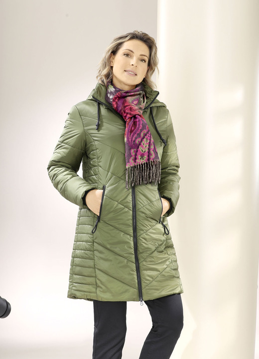 Wintermäntel - Kurzmantel mit 2-Wege-Reißverschluss Ansicht 5 Wintermäntel - Kurzmantel mit 2-Wege-Reißverschluss, in Größe 036 bis 052, in Farbe GRAFIT Ansicht 5