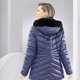 Winterjacken - Jacke aus recycelten Fasern, in Größe 034 bis 052, in Farbe SAPHIRBLAU – Farbe SAPHIRBLAU – Ansicht 3