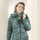 Winterjacken - Funktionsjacke aus recycelten Fasern, in Größe 034 bis 052, in Farbe DUNKELGRÜN – Farbe DUNKELGRÜN – Ansicht 2