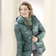 Winterjacken - Funktionsjacke aus recycelten Fasern, in Größe 034 bis 052, in Farbe DUNKELGRÜN – Farbe DUNKELGRÜN – Ansicht 1