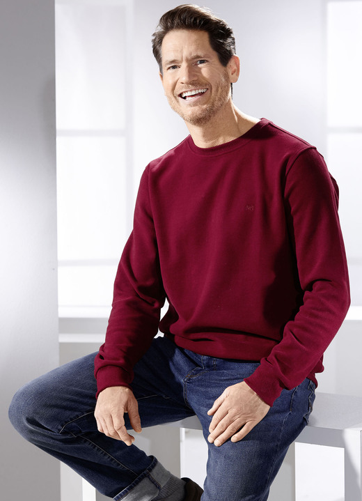Sweatshirts - Sweatshirt von „Milano Italy“ Ansicht 3 Sweatshirts - Sweatshirt von „Milano Italy“, in Größe 3XL (64/66) bis XXL (60/62), in Farbe MARINE Ansicht 3