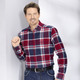 Langarm - Kariertes Hemd von 