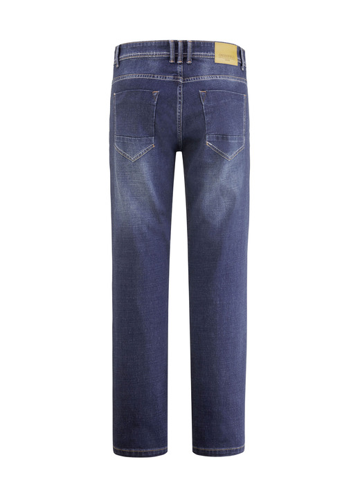 Jeans - Modische Jeans in 3 Farben Ansicht 3 Jeans - Modische Jeans in 3 Farben, in Größe 024 bis 060, in Farbe DUNKELJEANS Ansicht 3