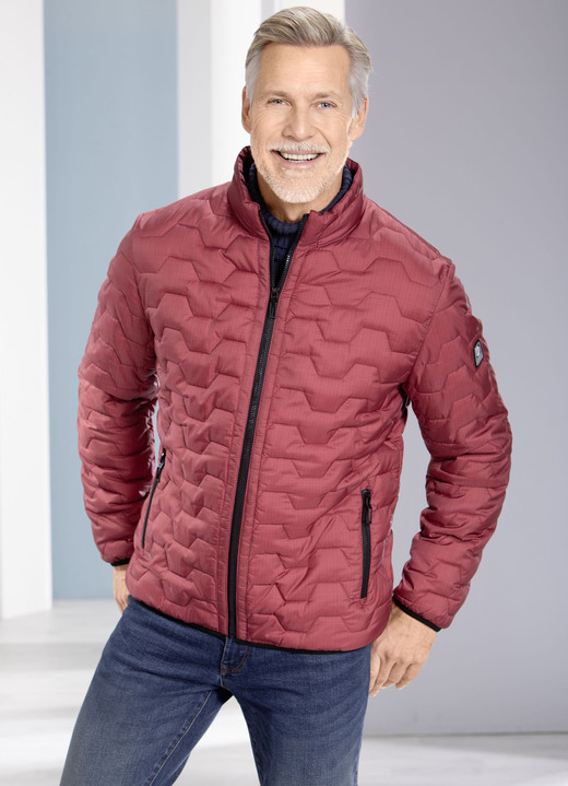 Kurzjacken & Blousons - Steppblouson von „Gate One“, in Größe 048 bis 064, in Farbe BLAU Ansicht 3