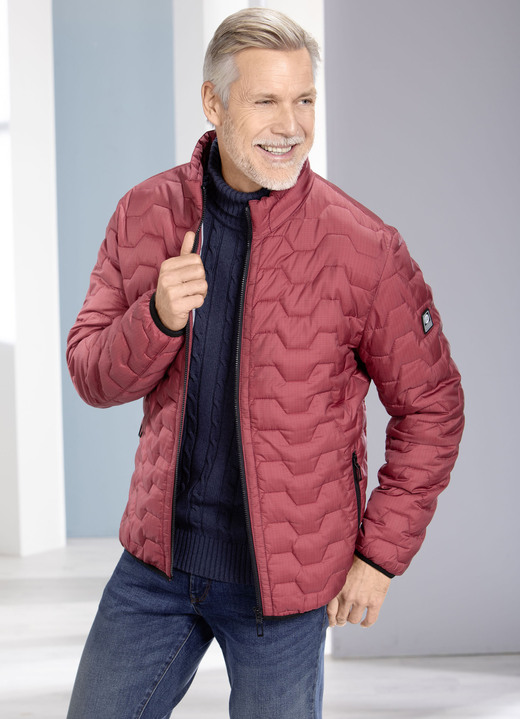 Kurzjacken & Blousons - Steppblouson von „Gate One“, in Größe 048 bis 064, in Farbe BLAU Ansicht 2