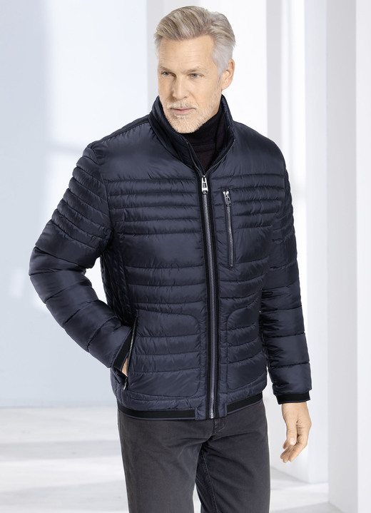 Kurzjacken & Blousons - Steppblouson von „New Canadian“, in Größe 024 bis 062, in Farbe MARINE Ansicht 1