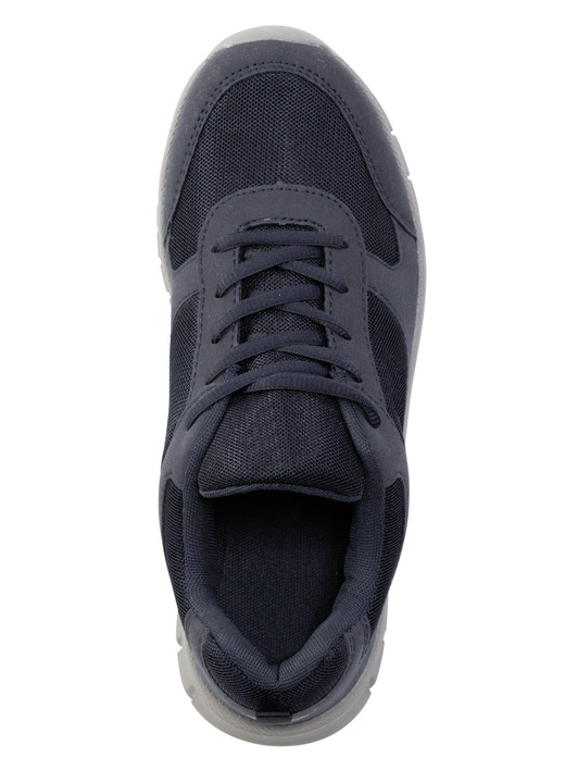 Slipper & Schnürschuhe - Schnür-Sneaker aus Synthetik und weichem Textilmaterial, in Größe 040 bis 046, in Farbe OLIV Ansicht 5