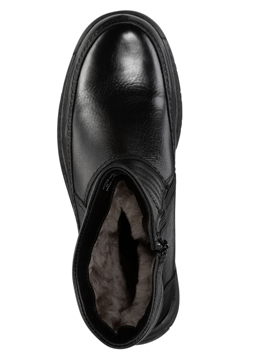 Stiefeletten - GINO GALANTE, gefütterte Herren-Stiefel, Winterschuhe, mit Lammfell, in Größe 040 bis 046, in Farbe MARONE Ansicht 5