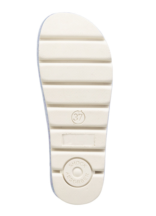 Hausschuhe - Laurina, trendige Damen-Hausschuhe, Weite G, mit anatomisch geformtem Fußbett, in Größe 036 bis 042, in Farbe PINK Ansicht 10