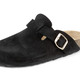 Sandaletten & Pantoletten - ELENA EDEN Clog mit verstellbarer Schnalle – Farbe SCHWARZ – Ansicht 1 Sandaletten & Pantoletten - ELENA EDEN Clog mit verstellbarer Schnalle, in Größe 036 bis 042, in Farbe SCHWARZ – Farbe SCHWARZ – Ansicht 1