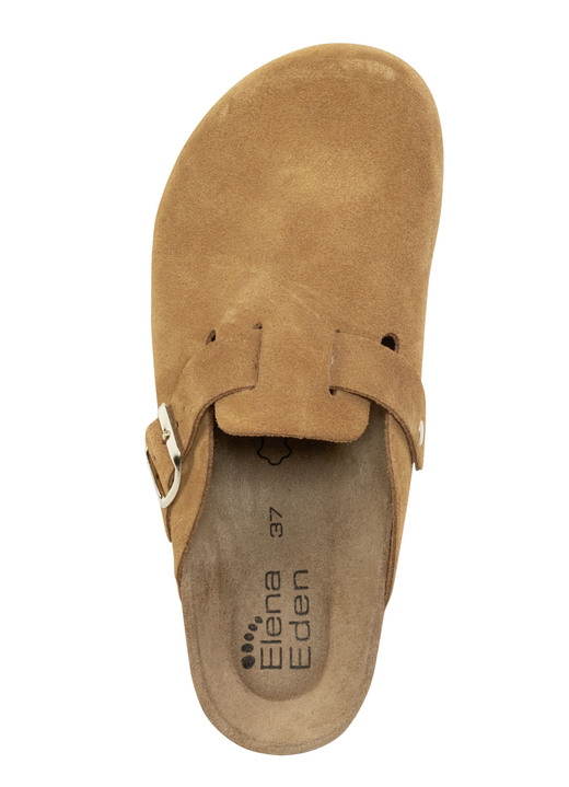 Sandaletten & Pantoletten - ELENA EDEN Clog mit verstellbarer Schnalle Ansicht 5 Sandaletten & Pantoletten - ELENA EDEN Clog mit verstellbarer Schnalle, in Größe 036 bis 042, in Farbe SCHWARZ Ansicht 5