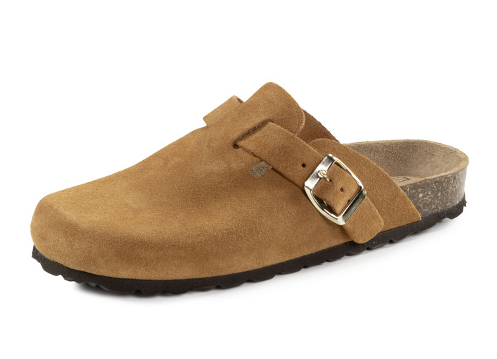 Sandaletten & Pantoletten - ELENA EDEN Clog mit verstellbarer Schnalle Ansicht 4 Sandaletten & Pantoletten - ELENA EDEN Clog mit verstellbarer Schnalle, in Größe 036 bis 042, in Farbe SCHWARZ Ansicht 4