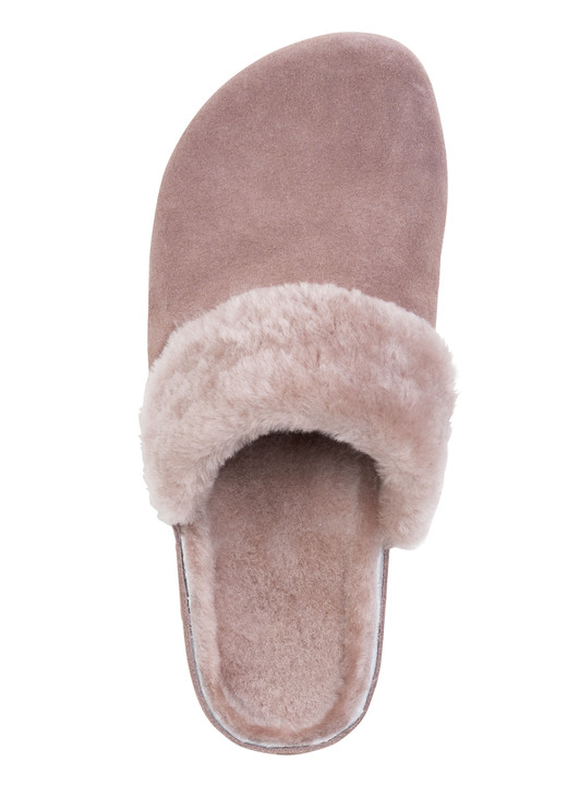 Hausschuhe - Mubb, warme Damen-Hausschuhe, Weite H, mit Lammfell, in Größe 036 bis 042, in Farbe JEANS Ansicht 10