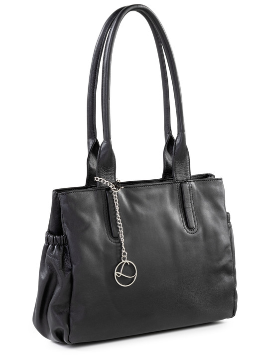 - Laurina Tasche aus Nappaleder, in Farbe SCHWARZ Ansicht 1