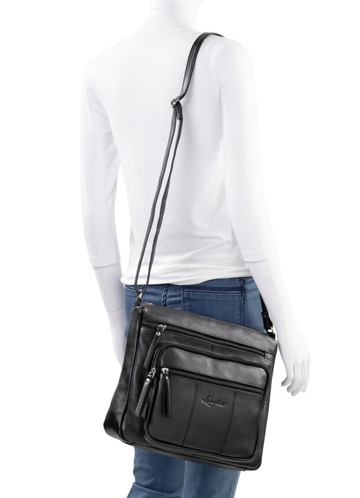 Taschen - Laurina, Tasche, Damen, mit verstellbarem Umhängeriemen, in Farbe GRAU Ansicht 6