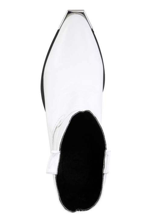 Stiefel & Stiefeletten - Gemini Western-Stiefel aus Rind-Nappaleder, in Größe 036 bis 042, in Farbe WEISS Ansicht 2