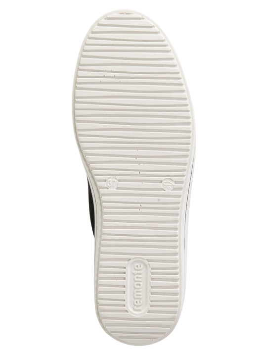 Stiefel & Stiefeletten - Remonte Bootie mit funkelnder Zierkette an der Schnürung, in Größe 036 bis 042, in Farbe SCHWARZ Ansicht 3