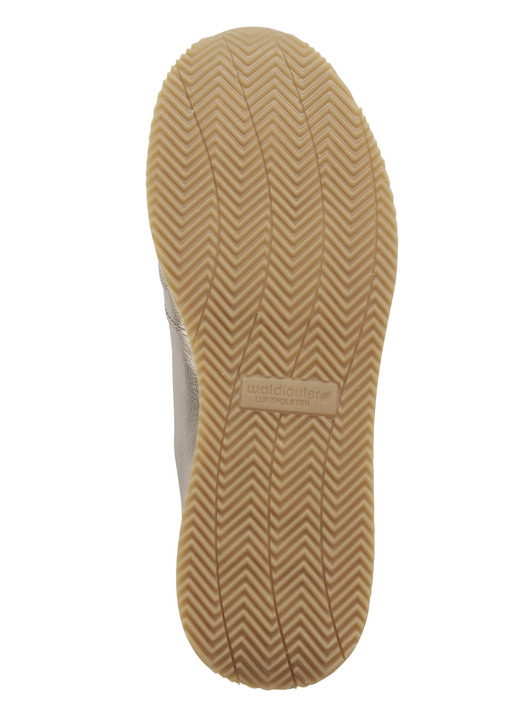 Schuhe - Schnür-Sneaker aus genarbtem Nappaleder, in Größe 4 bis 8 1/2, in Farbe BRONZE Ansicht 3