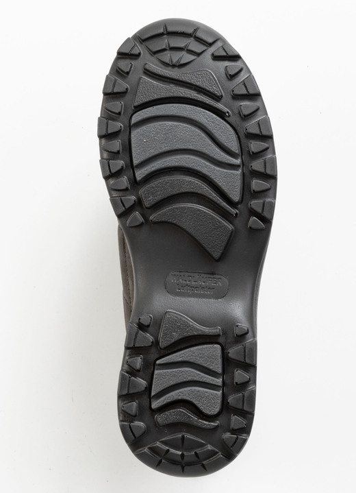 Slipper & Schnürschuhe - Waldläufer Schnürschuh aus Rind-Nubukleder, in Größe 3 1/2 bis 8, in Farbe DUNKELBLAU Ansicht 6