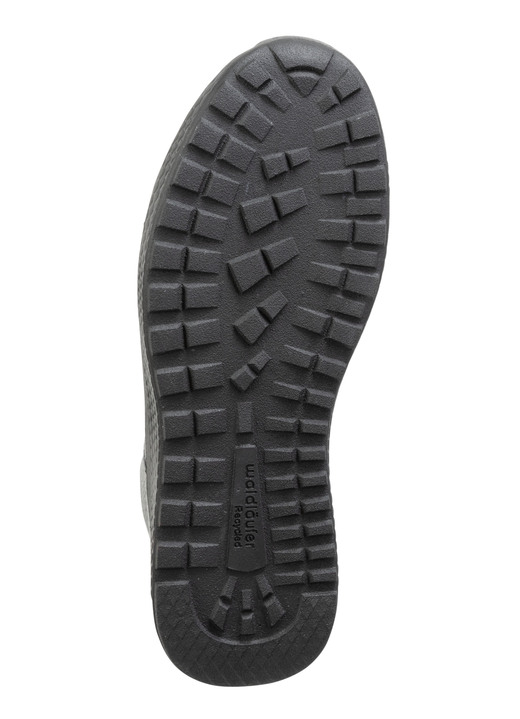 Stiefel & Stiefeletten - Waldläufer, bequeme Damen-Stiefeletten, Winterschuhe, Weite H, aus Hirschleder, in Größe 4 1/2 bis 9, in Farbe ALTSILBER Ansicht 3