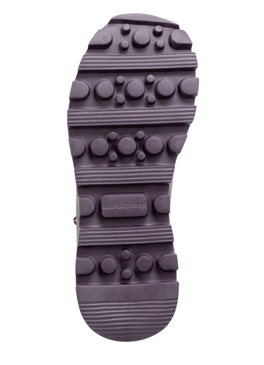 Slipper & Schnürschuhe - Waldläufer Schnür-Sneaker mit buntem Textilmaterial kombiniert, in Größe 3 1/2 bis 8, in Farbe LILA-BUNT Ansicht 3