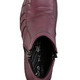 Stiefel & Stiefeletten - ELENA EDEN, bequeme Damen-Boots, Weite H, mit herausnehmbarem Fußbett, in Größe 036 bis 042, in Farbe BURGUND – Farbe BURGUND – Ansicht 2