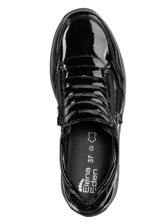 Slipper & Schnürschuhe - ELENA EDEN Slipper aus Lackleder, in Größe 036 bis 042, in Farbe GRÜN Ansicht 5