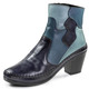 Stiefel & Stiefeletten - Gemini, modische Damen-Stiefeletten, Winterschuhe, Weite G, mit Reißverschluss, in Größe 036 bis 042, in Farbe BRAUN-KIESEL – Farbe BLAU – Ansicht 1