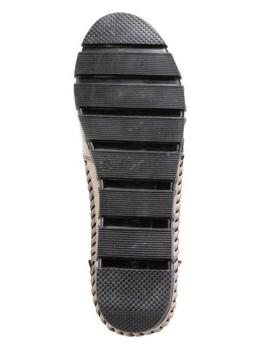 Slipper & Schnürschuhe - Gemini Schnürschuh aus gelochtem Nappaleder, in Größe 036 bis 042, in Farbe BLAU Ansicht 6